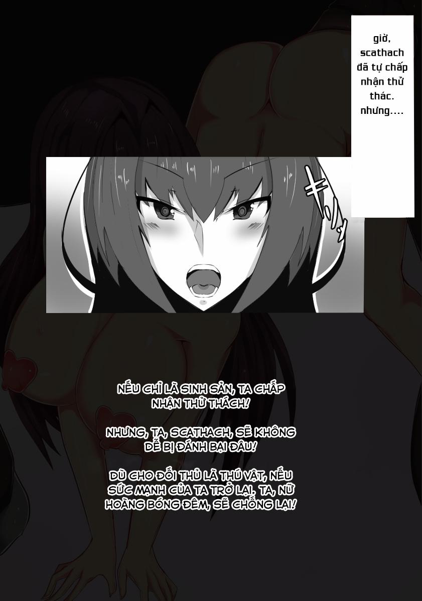 manhwax10.com - Truyện Manhwa Boku no Scathach ga Uma Chinpo no Dorei ni Narukoto o Chikau Hanashi (Fate/Grand Order) Chương Oneshot Trang 3