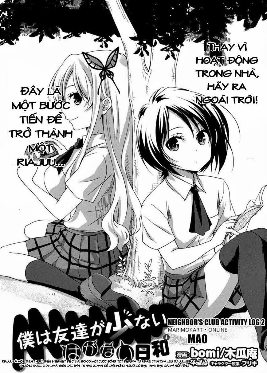 manhwax10.com - Truyện Manhwa Boku Wa Tomodachi Ga Sukunai: Haganai Hiyori Chương 2 Trang 3