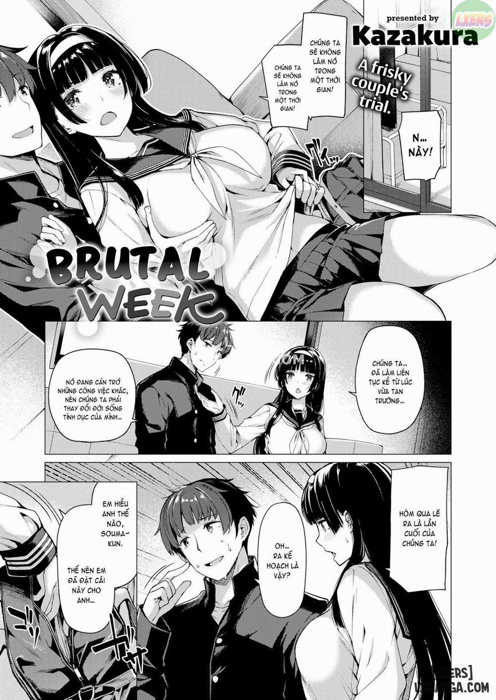 manhwax10.com - Truyện Manhwa Brutal Week Chương Oneshot Trang 1