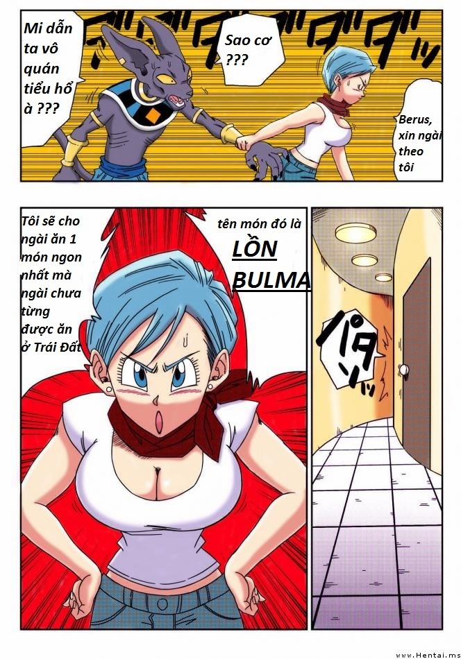 manhwax10.com - Truyện Manhwa Bulma X Beerus (Dragon Ball) Chương Oneshot Full Color Trang 3