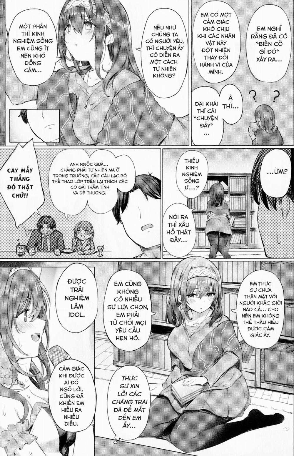 manhwax10.com - Truyện Manhwa Bunkei Jogakusei no Seiyoku ga Tsuyosugite Komaru Hon Chương Oneshot Trang 19