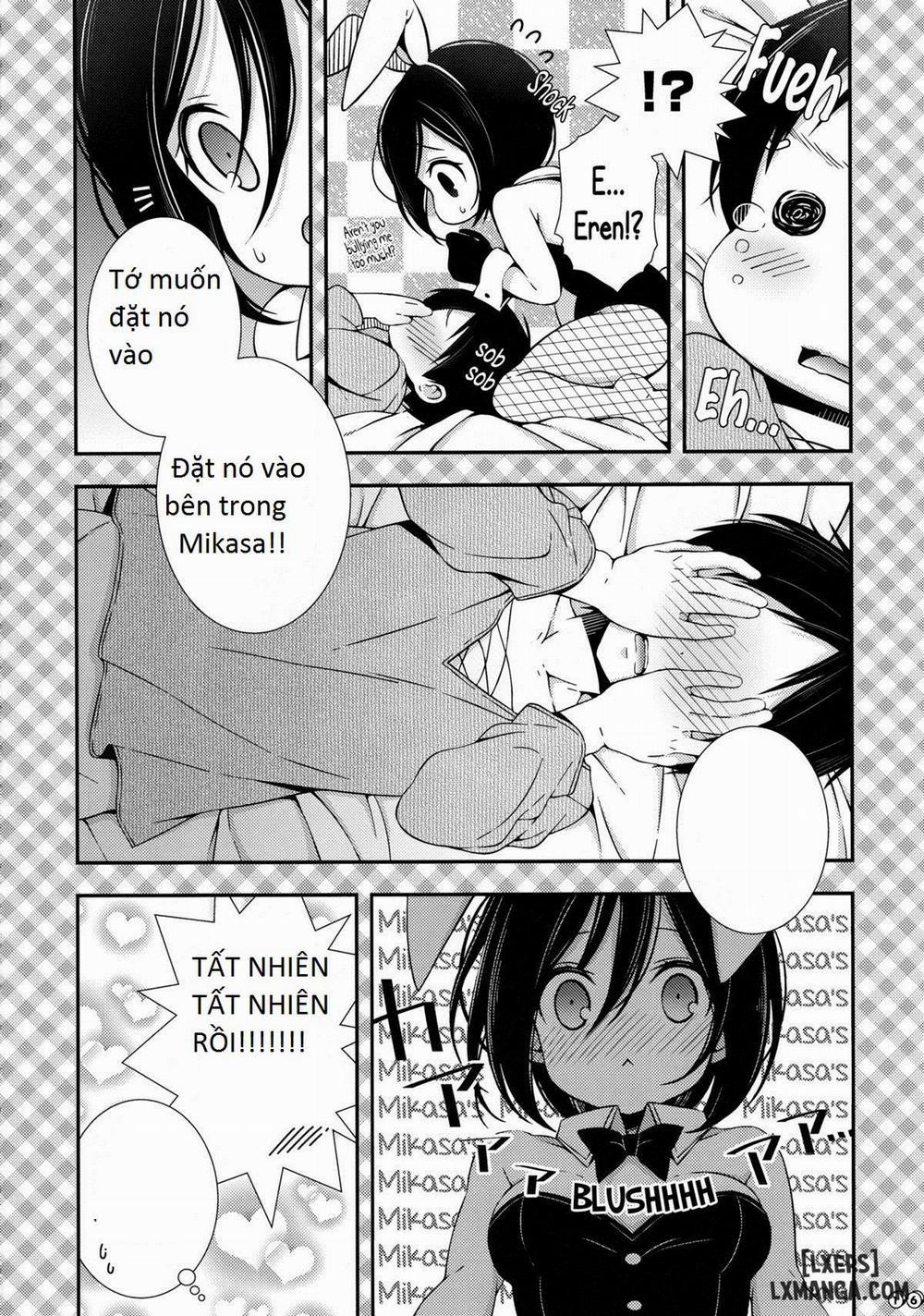 manhwax10.com - Truyện Manhwa Bunny Girl no Mikasa to Eroi koto suru Hon Chương Oneshot Trang 16