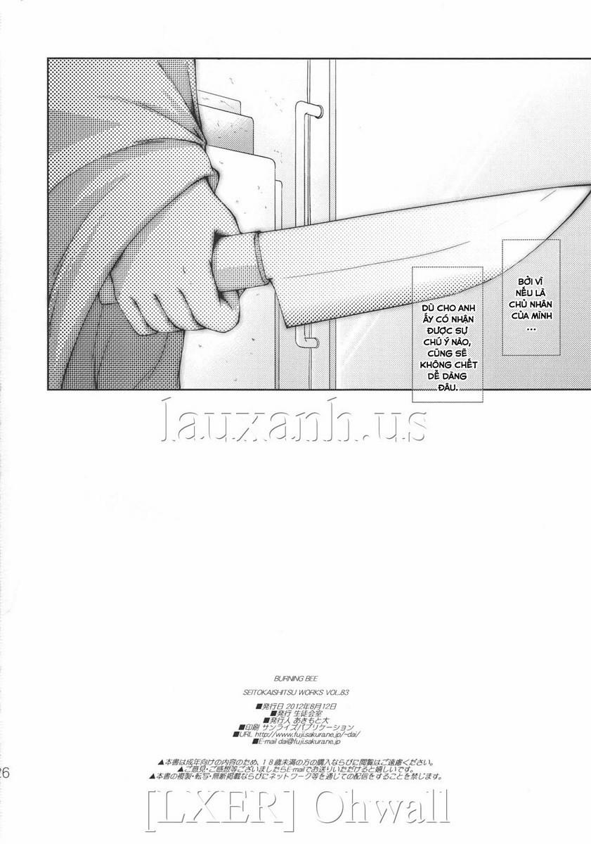 manhwax10.com - Truyện Manhwa Burning Bee (Bakemonogatari) Chương Oneshot Trang 25