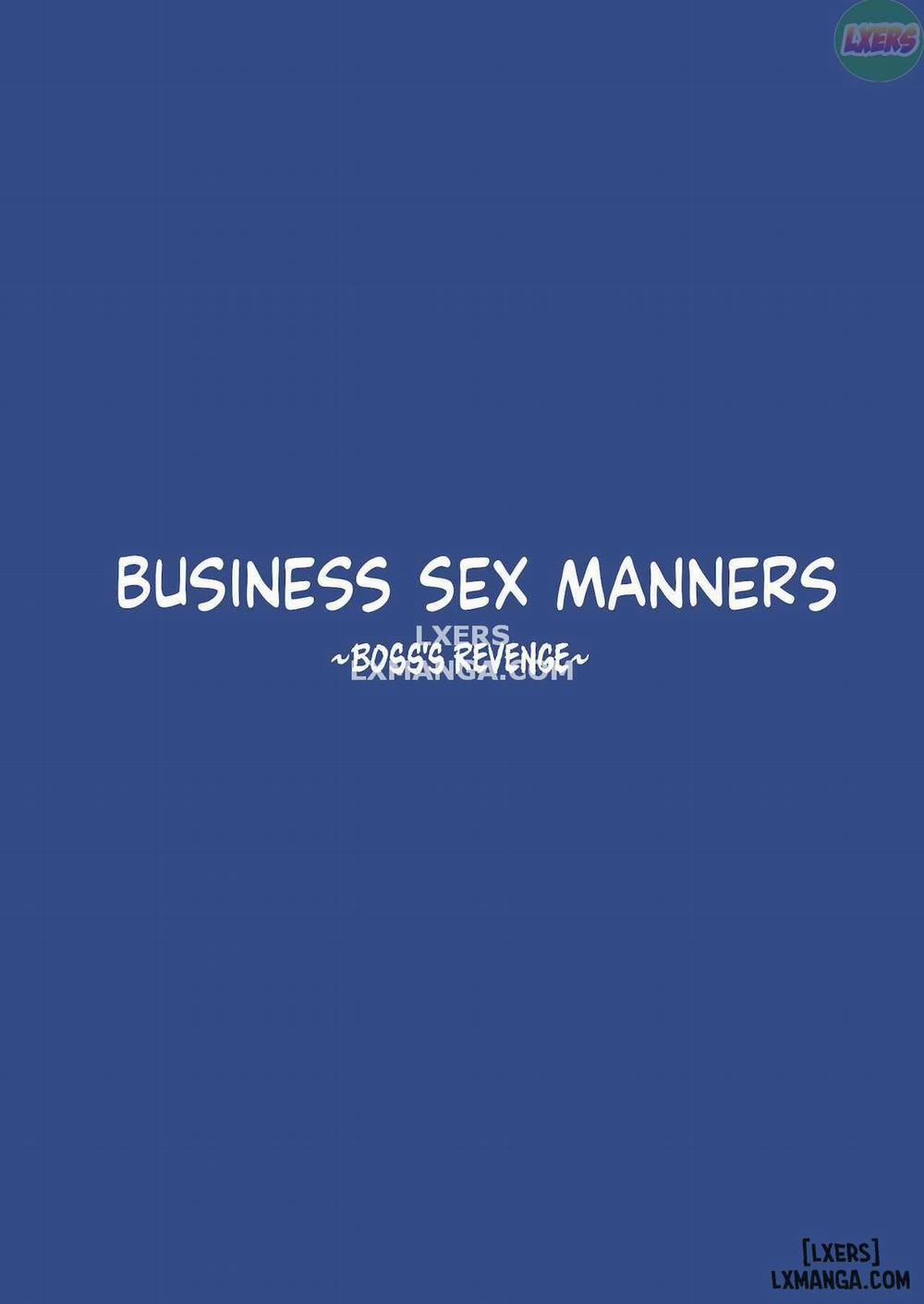 manhwax10.com - Truyện Manhwa Business Sex Manners Boss's Revenge Chương Oneshot Trang 3