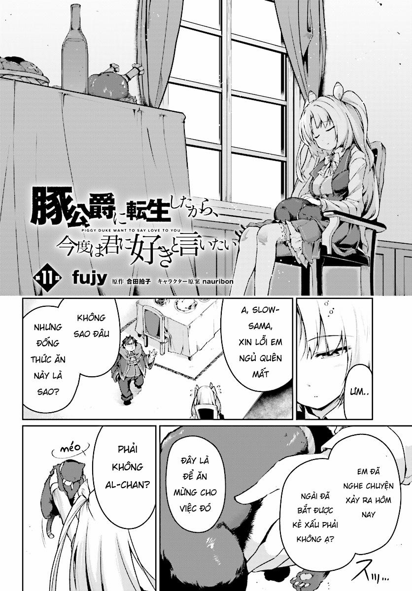 manhwax10.com - Truyện Manhwa Buta Koushaku Ni Tensei Shitakara, Kondo Wa Kimi Ni Suki To Iitai Chương 11 Trang 3