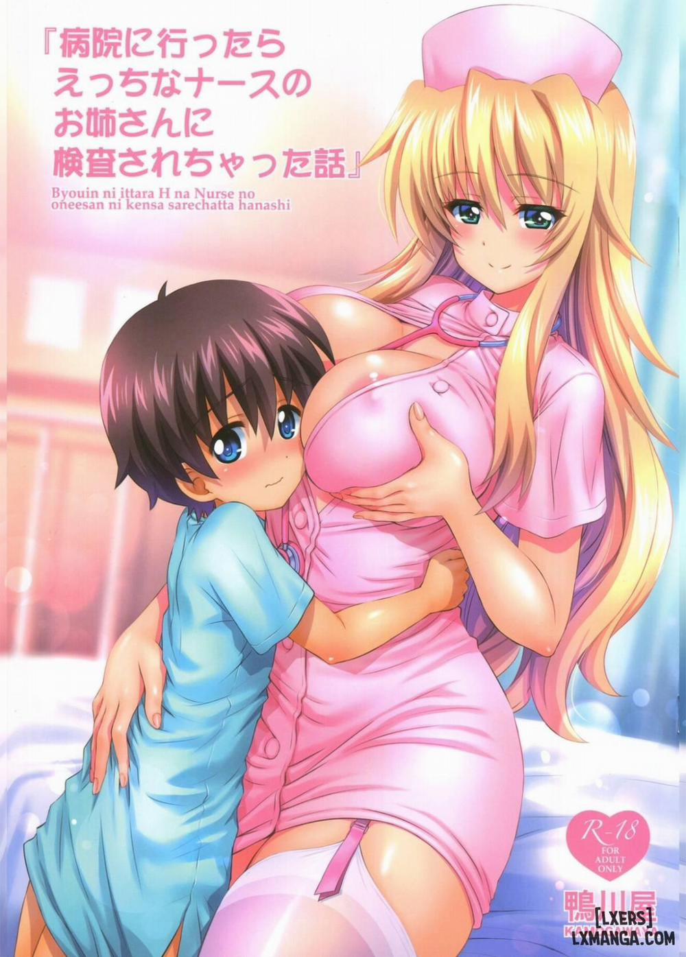 manhwax10.com - Truyện Manhwa Byouin ni Ittara Ecchi na Nurse no Onee-san ni Kensa sarechatta Hanashi Chương Oneshot Trang 2