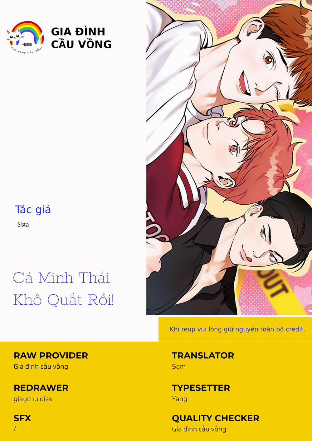 manhwax10.com - Truyện Manhwa Cá Minh Thái Khô Quắt Rồi! Chương 1 Trang 1