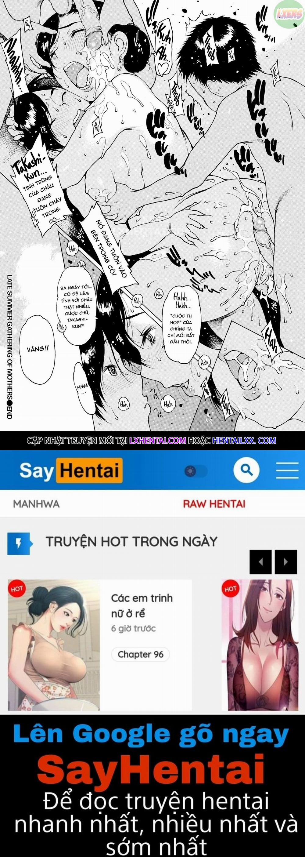 manhwax10.com - Truyện Manhwa Các bà mẹ tụ họp cuối hè Chương Oneshot Trang 12