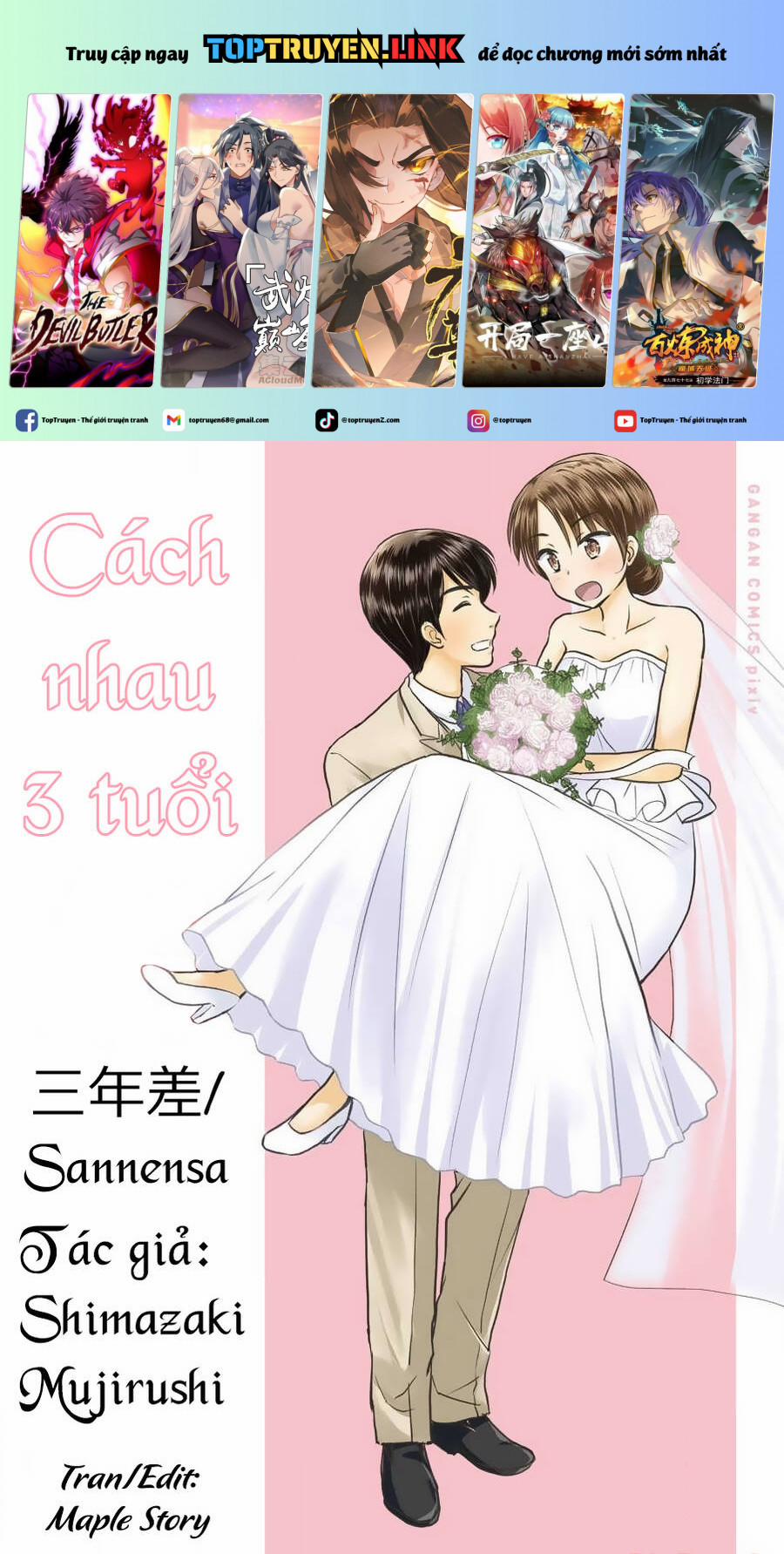 manhwax10.com - Truyện Manhwa Cách Nhau 3 Tuổi Chương 17 Trang 1