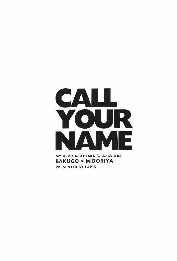 manhwax10.com - Truyện Manhwa Call Your Name – My Hero Academia Dj Chương 1 1 Trang 2