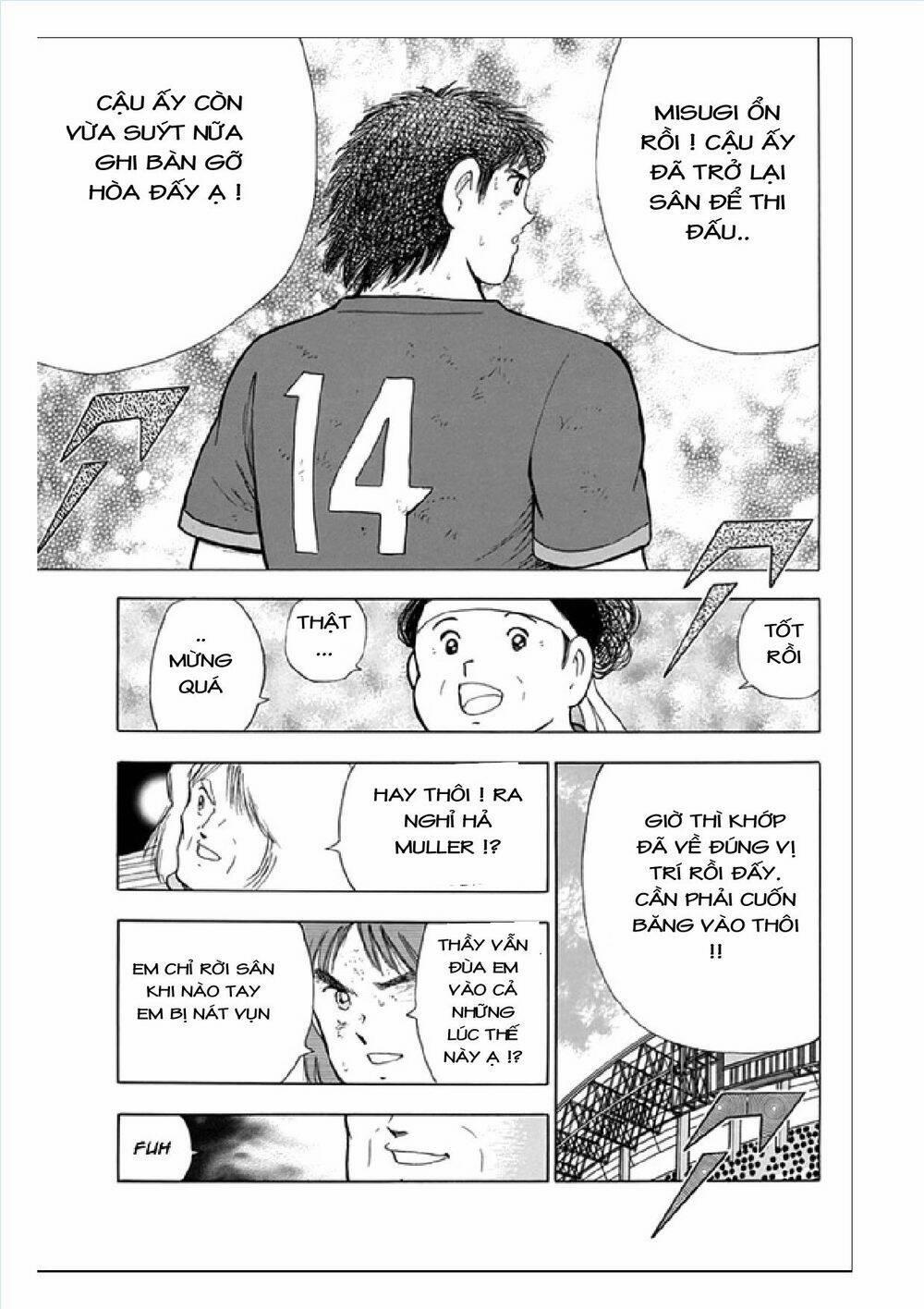 manhwax10.com - Truyện Manhwa Captain Tsubasa : Rising Sun Chương 96 Trang 13