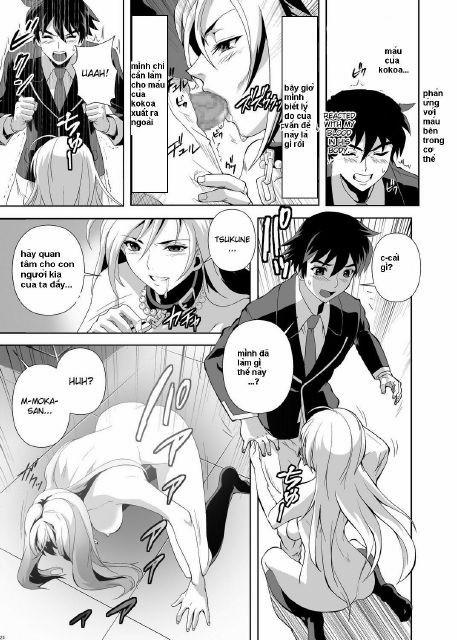 manhwax10.com - Truyện Manhwa Capu2 to Vampire (Rosario Vampire) Chương Oneshot Trang 23