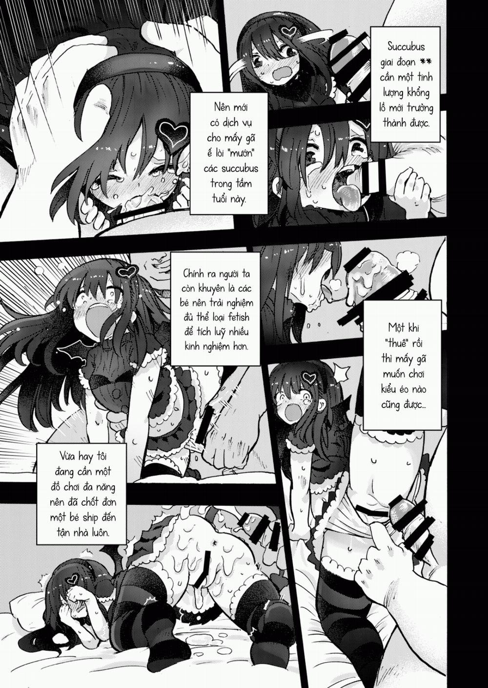 manhwax10.com - Truyện Manhwa Câu Chuyện Về Bé Loli Succubus Bị Sử Dụng như Cái Bao Cặc Chương Oneshot Trang 8