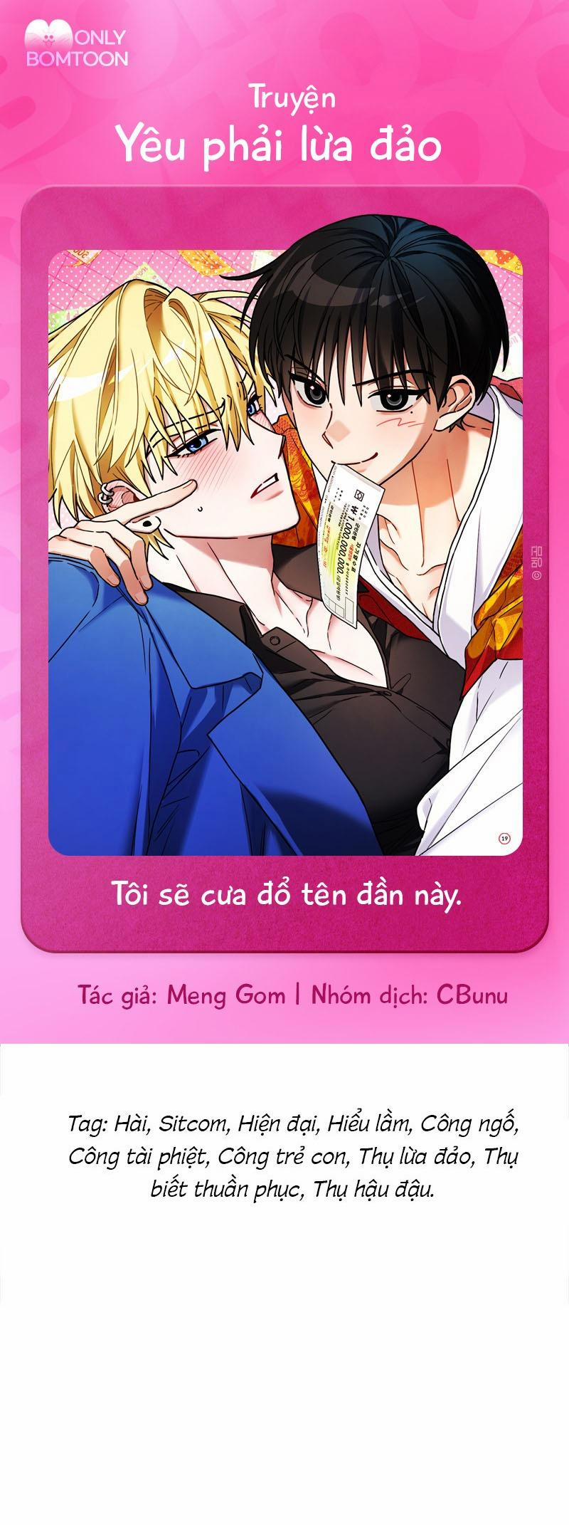 manhwax10.com - Truyện Manhwa (CBunu) Yêu Phải Lừa Đảo Chương 0 Preview Trang 1