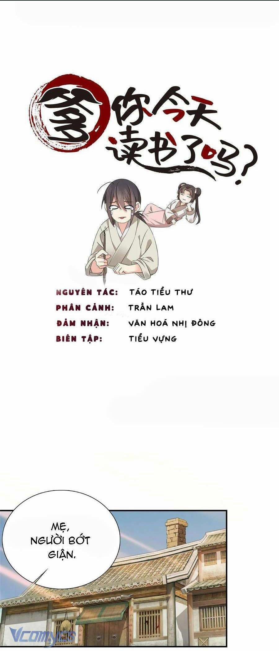 manhwax10.com - Truyện Manhwa Cha, Hôm Nay Người Đã Học Bài Chưa? Chương 8 Trang 1