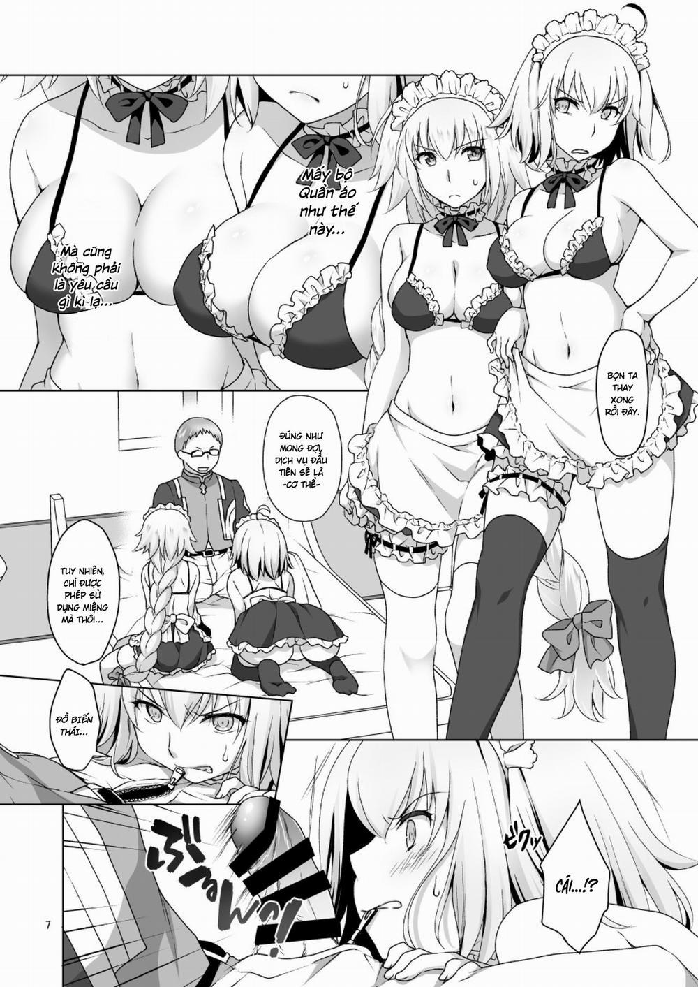 manhwax10.com - Truyện Manhwa Chaldea Girls Collection W Jeanne Kyousei Gohoushi (Fate/Grand Order) Chương Oneshot Trang 8