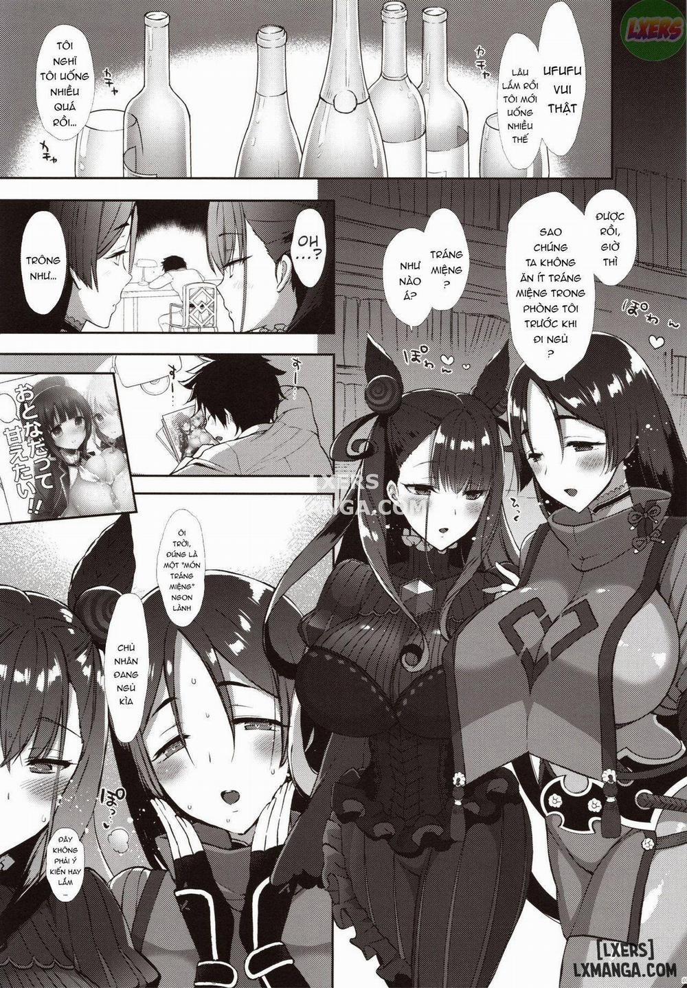 manhwax10.com - Truyện Manhwa Chaldea Master datte Raikou to Shikibu ni Amaetai! Chương Oneshot Trang 7