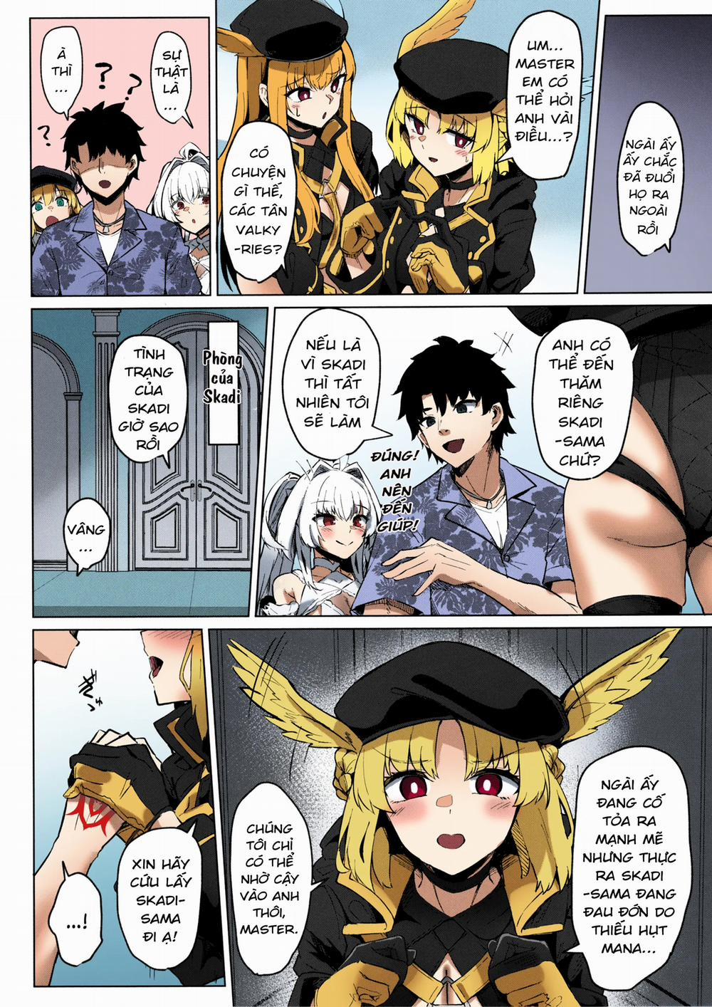 manhwax10.com - Truyện Manhwa Chaldea Midsummer Vacation. Marrying and Mana Transferring with Bride Skadi (Bản full màu) Chương Oneshot Trang 6