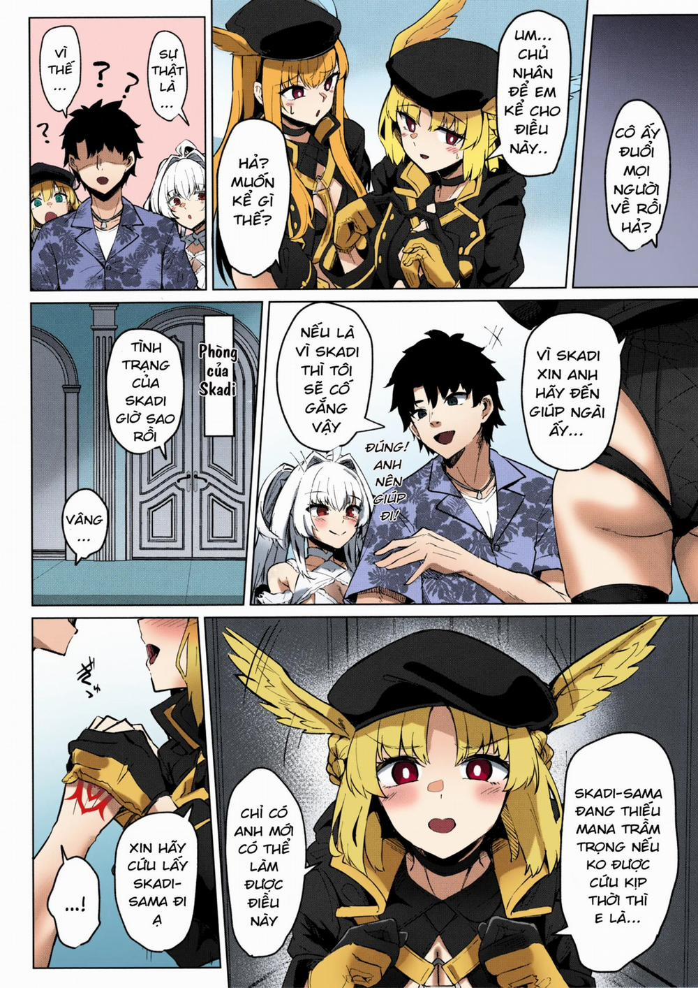 manhwax10.com - Truyện Manhwa Chaldea Midsummer Vacation. Marrying and Mana Transferring with Bride Skadi Chương Oneshot Trang 6