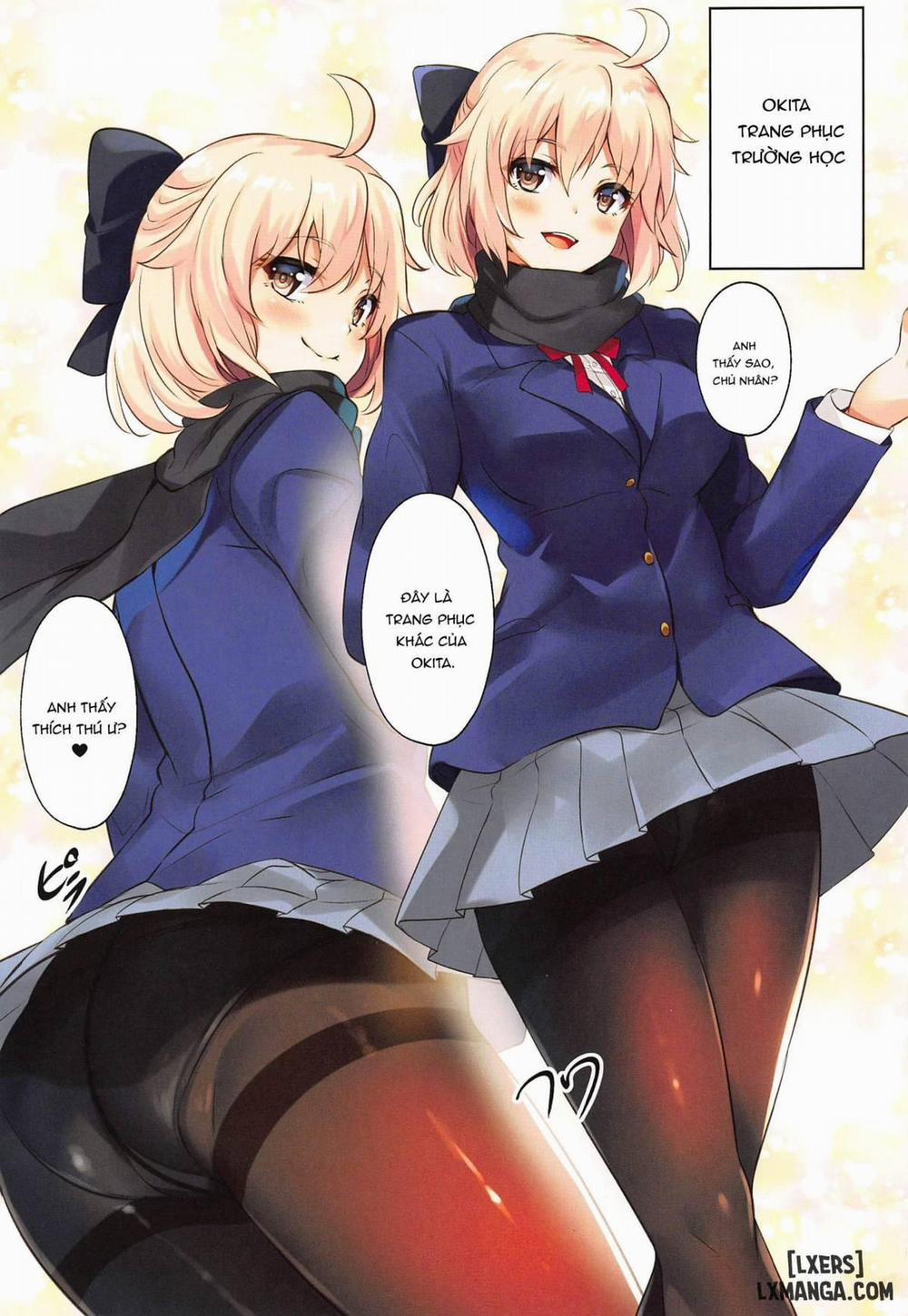 manhwax10.com - Truyện Manhwa Chaldea Seifuku Bon with Tights Chương Oneshot Trang 2