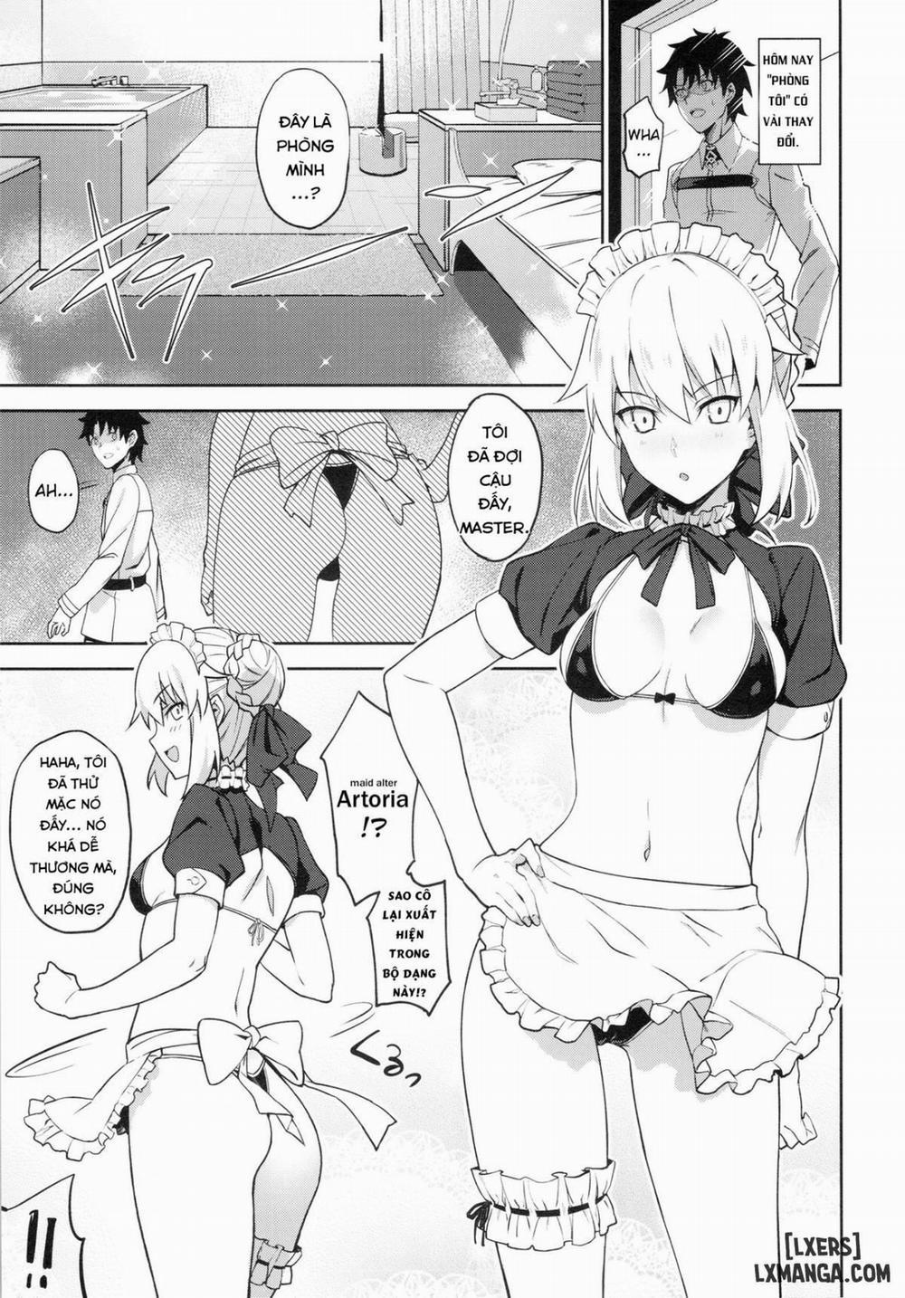 manhwax10.com - Truyện Manhwa Chaldea Soap SSS-kyuu Gohoushi Maid Chương Oneshot Trang 3