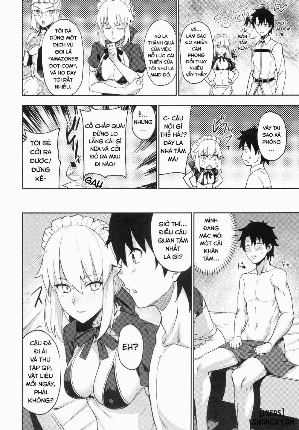 manhwax10.com - Truyện Manhwa Chaldea Soap SSS-kyuu Gohoushi Maid Chương Oneshot Trang 4