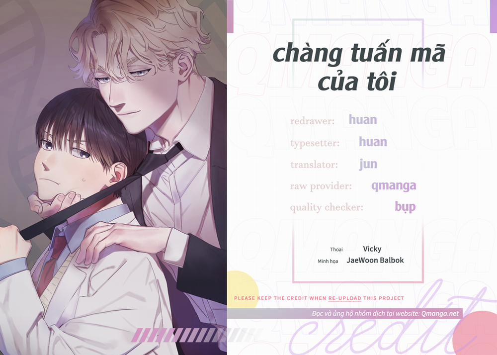 manhwax10.com - Truyện Manhwa Chàng Tuấn Mã Của Tôi Chương 1 Trang 1