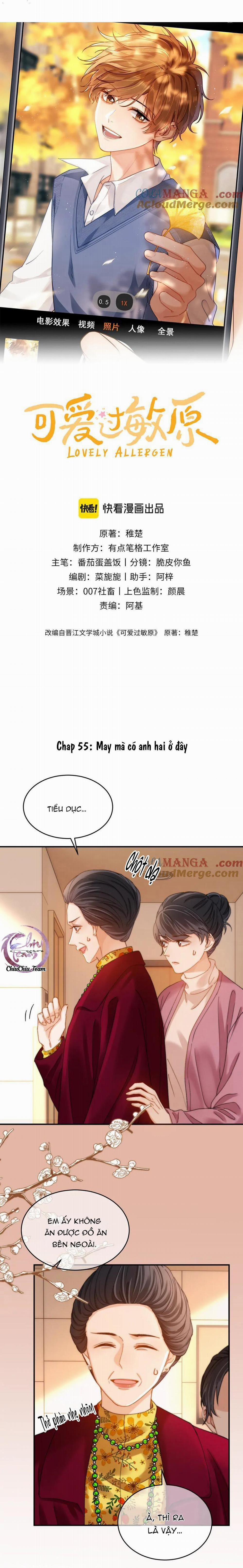 manhwax10.com - Truyện Manhwa Chất Dị Ứng Đáng Yêu Chương 55 NGANG RAW Trang 1