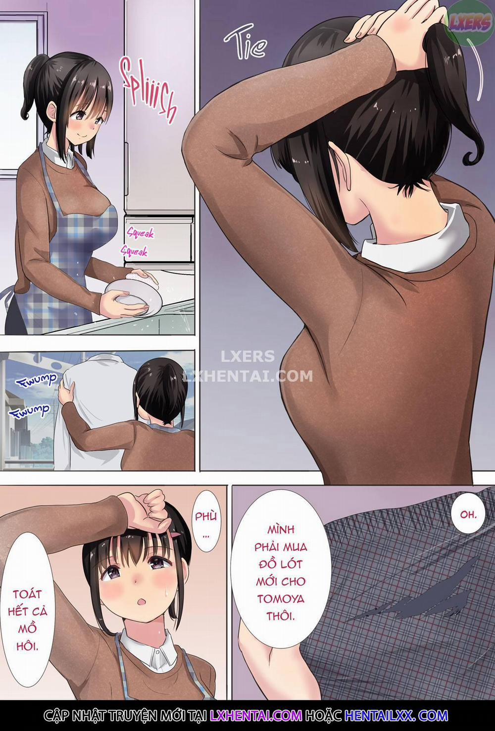 manhwax10.com - Truyện Manhwa Chịch Sau Lưng Chồng Mình Chương Oneshot Trang 2