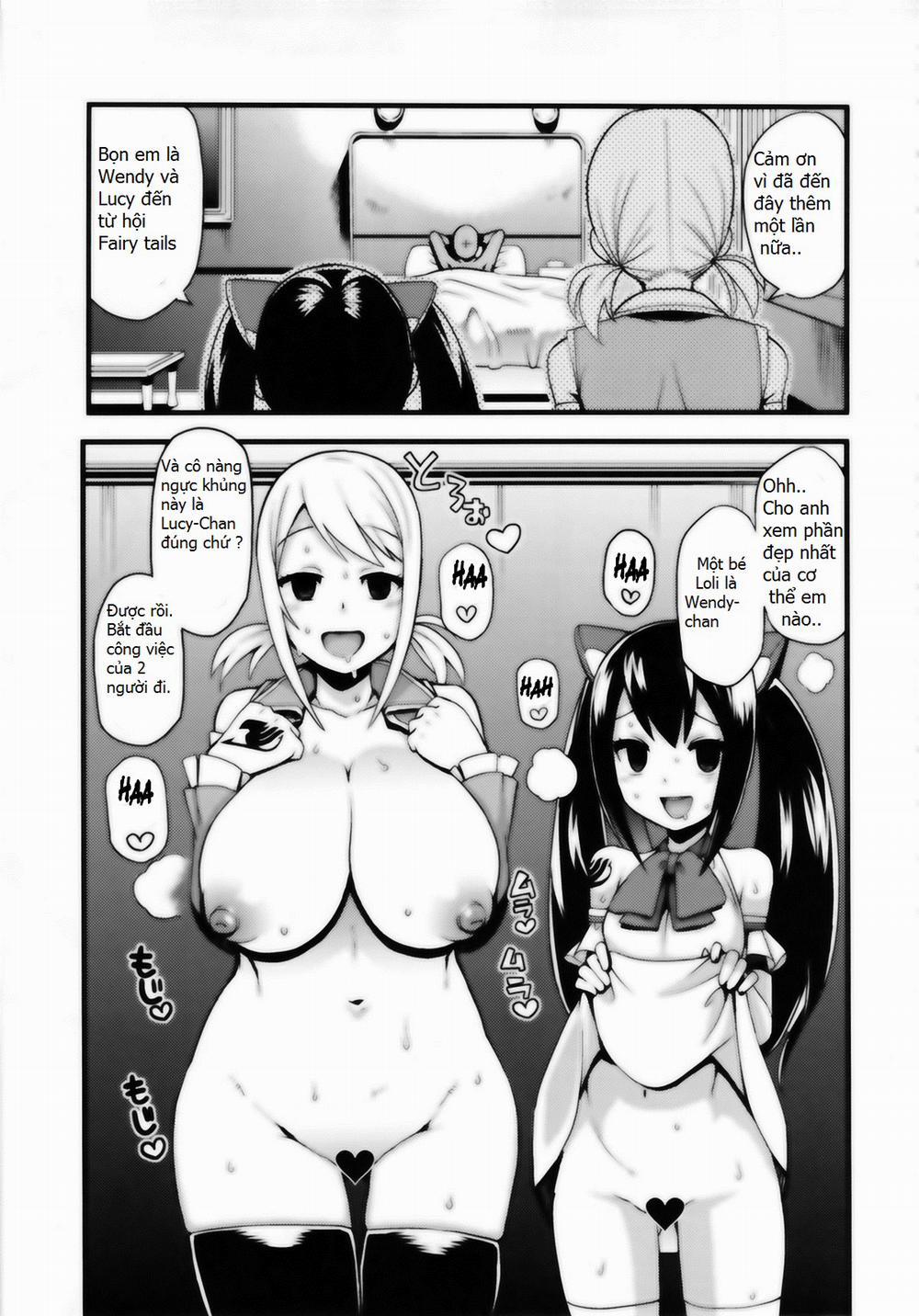 manhwax10.com - Truyện Manhwa Chichikko Bitch 2 (Fairy Tail) Chương Oneshot Trang 4