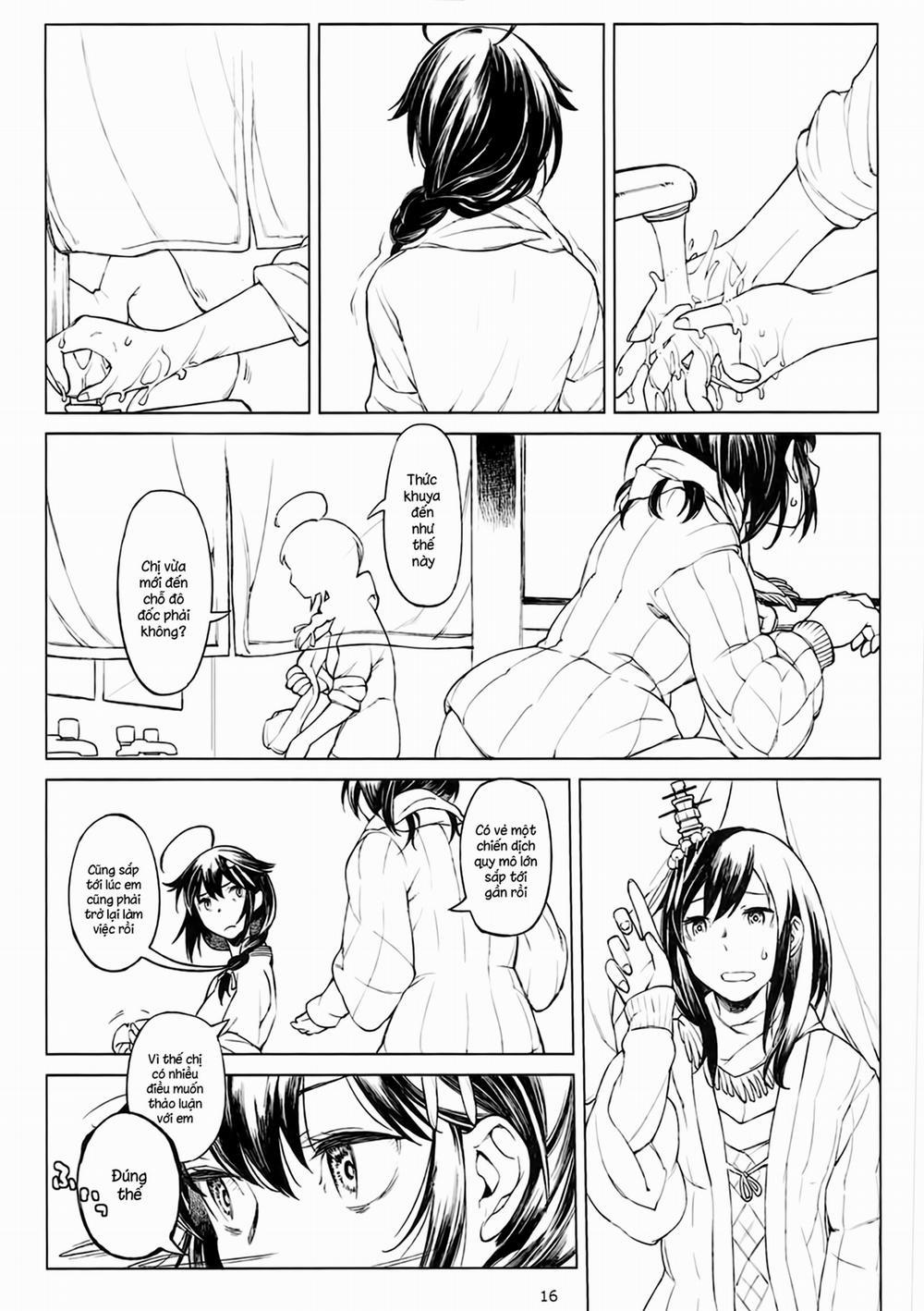 manhwax10.com - Truyện Manhwa Chiisana Chinjufu no Yamashigure 2 (Kantai Collection) Chương Oneshot Trang 15