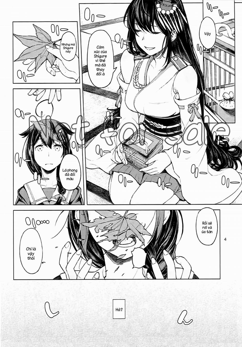 manhwax10.com - Truyện Manhwa Chiisana Chinjufu no Yamashigure 2 (Kantai Collection) Chương Oneshot Trang 3