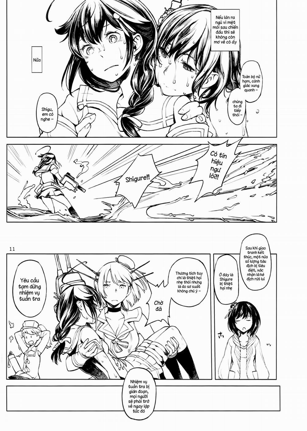 manhwax10.com - Truyện Manhwa Chiisana Chinjufu no Yamashigure 2 (Kantai Collection) Chương Oneshot Trang 10