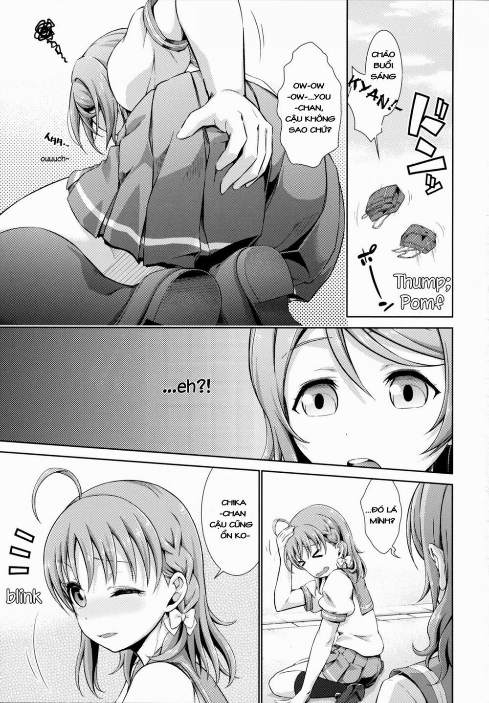 manhwax10.com - Truyện Manhwa Chika-chan no Karada de Onanie o Shite Miyousoro (Love Live! Sunshine) Chương Oneshot Trang 5