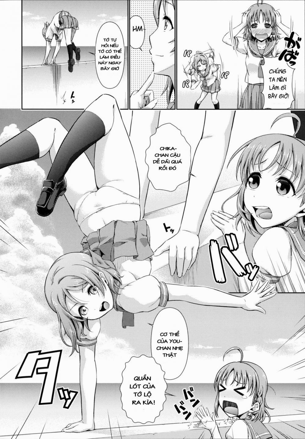 manhwax10.com - Truyện Manhwa Chika-chan no Karada de Onanie o Shite Miyousoro (Love Live! Sunshine) Chương Oneshot Trang 7