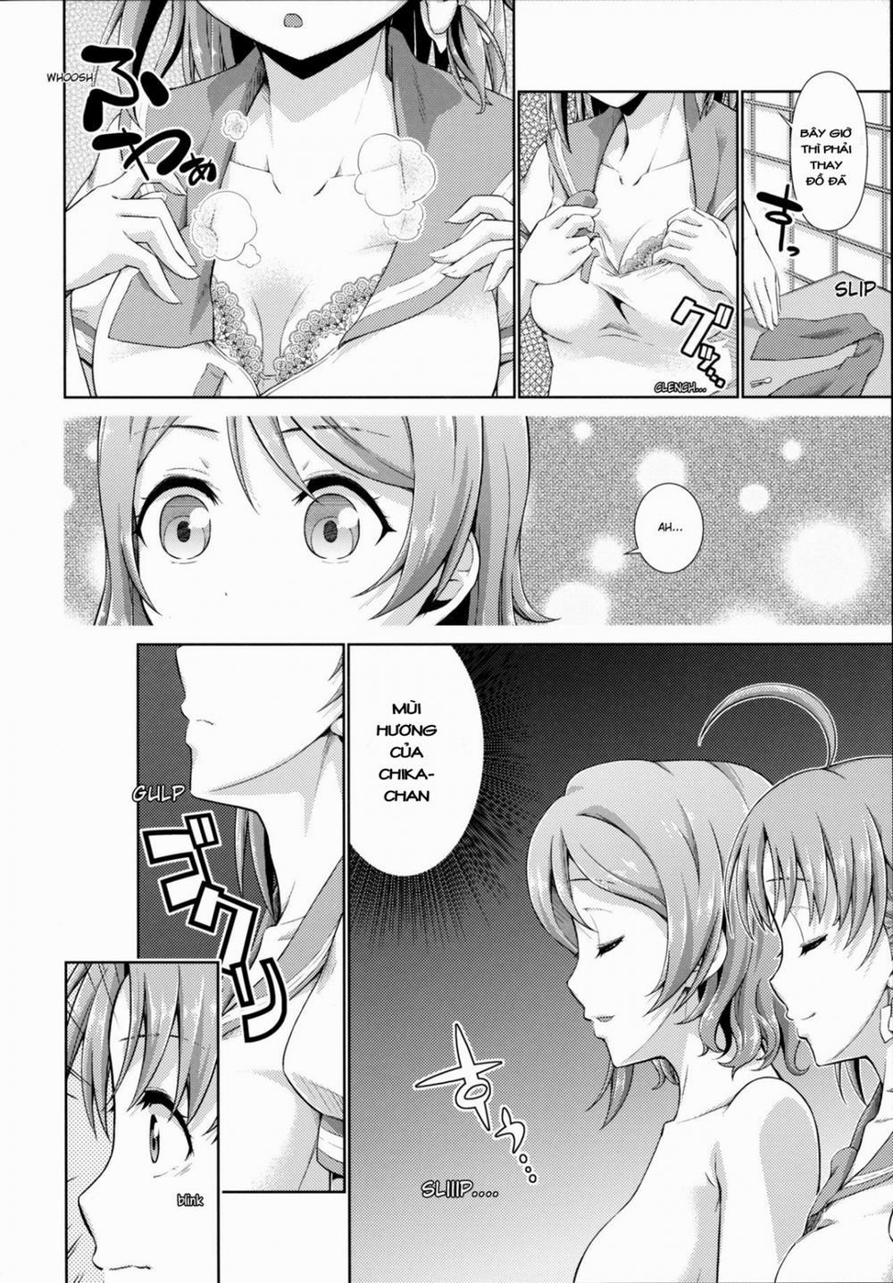 manhwax10.com - Truyện Manhwa Chika-chan no Karada de Onanie o Shite Miyousoro (Love Live! Sunshine) Chương Oneshot Trang 9