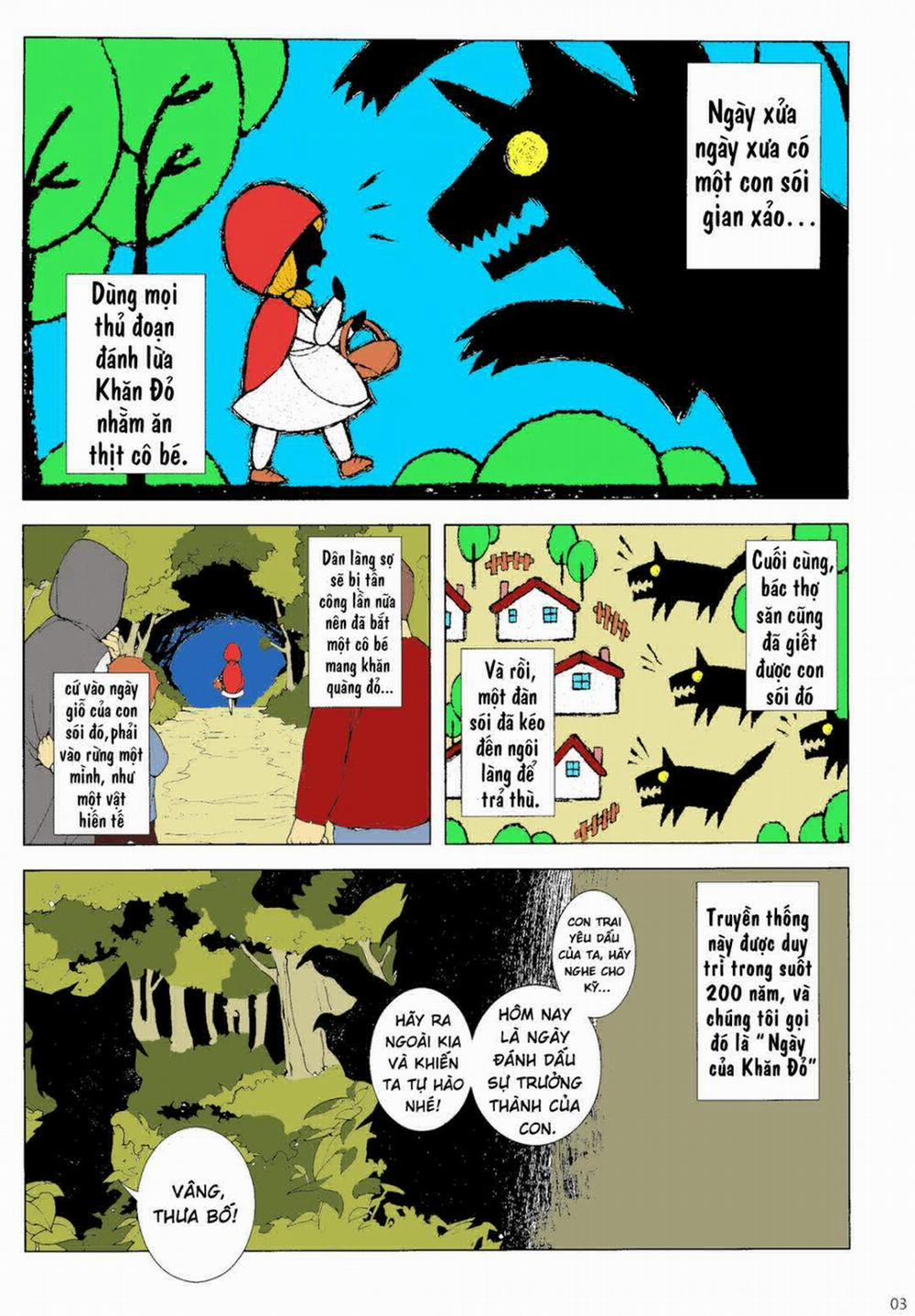 manhwax10.com - Truyện Manhwa Childhood Destruction – Big Red Riding Hood and the Little Wolf Chương Oneshot Trang 6