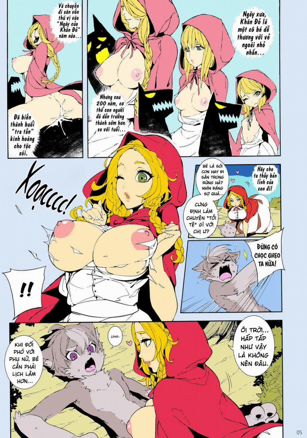 manhwax10.com - Truyện Manhwa Childhood Destruction – Big Red Riding Hood and the Little Wolf Chương Oneshot Trang 8