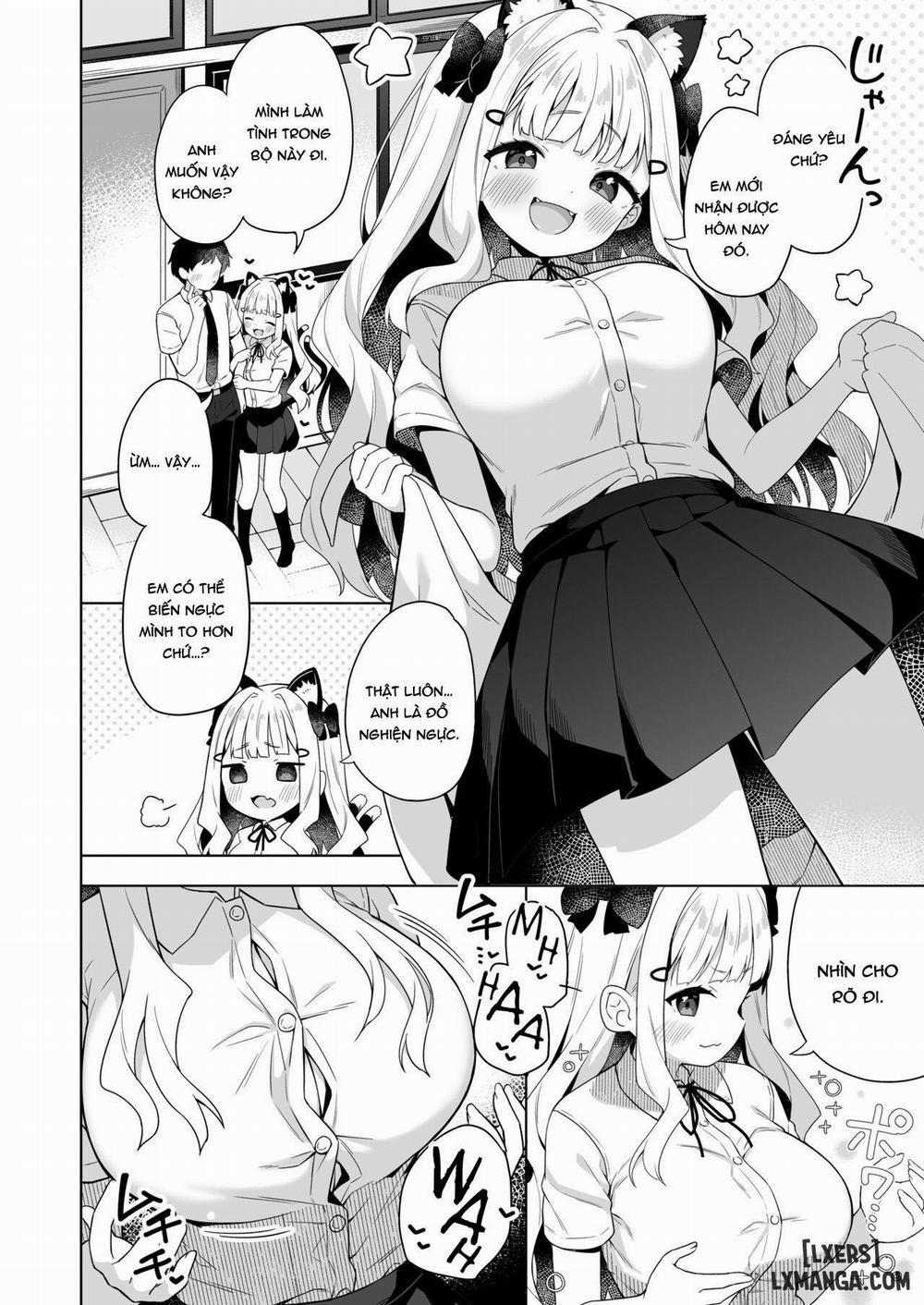 manhwax10.com - Truyện Manhwa Chinmai Dekapai Nekomimi-chan to Seifuku Ecchi suru Hon Chương 1 Trang 3