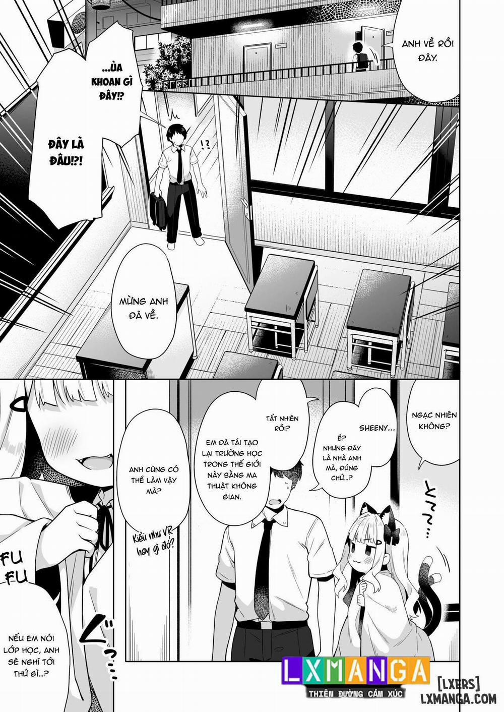 manhwax10.com - Truyện Manhwa Chinmai Dekapai Nekomimi-chan to Seifuku Ecchi suru Hon Chương Oneshot Trang 2