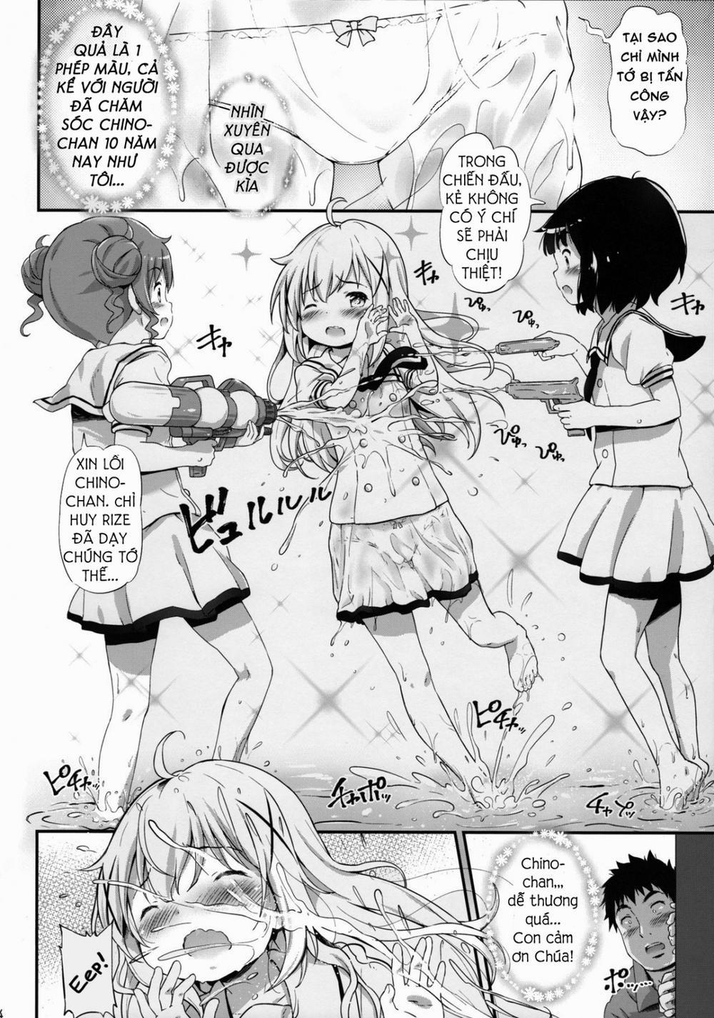 manhwax10.com - Truyện Manhwa Chino-chan Hajimemashita!! (Gochuumon wa Usagi desu ka?) Chương 1 Trang 5