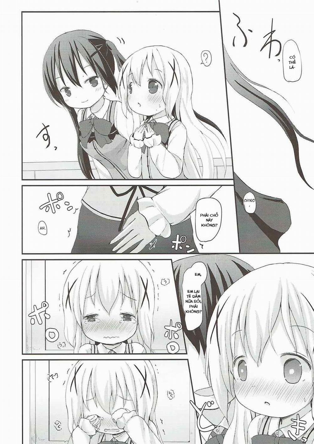 manhwax10.com - Truyện Manhwa Chino-chan no Omata Check (Gochuumon wa Usagi desu ka?) Chương Oneshot Trang 9