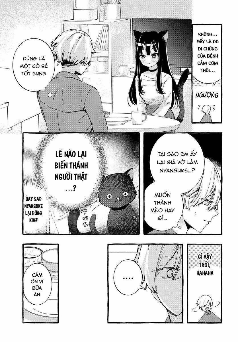 manhwax10.com - Truyện Manhwa Chiteki De Cool Na Kouhai Bijo, Ore No Kai Neko Ni Naru Chương 3 Trang 7