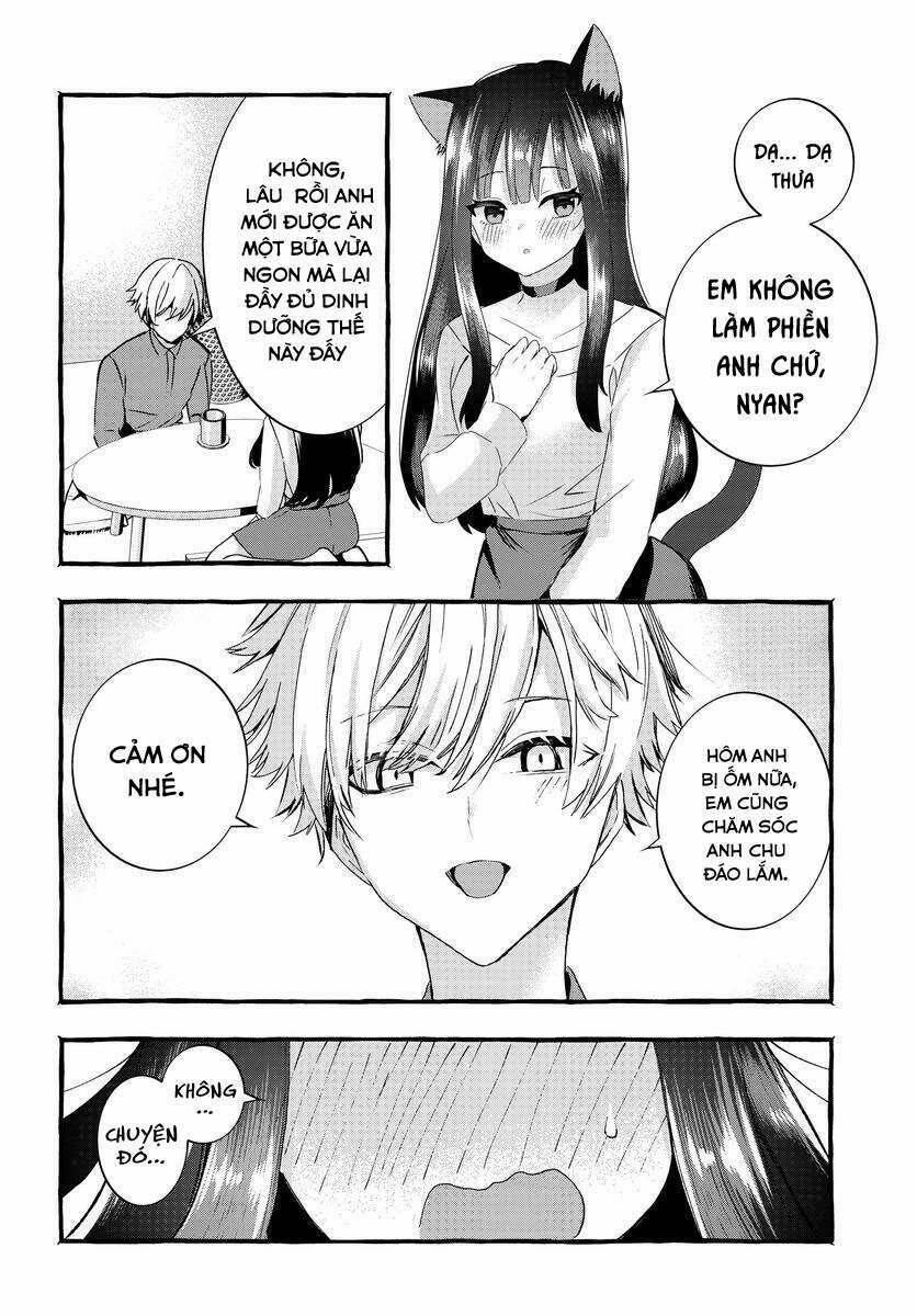 manhwax10.com - Truyện Manhwa Chiteki De Cool Na Kouhai Bijo, Ore No Kai Neko Ni Naru Chương 3 Trang 8