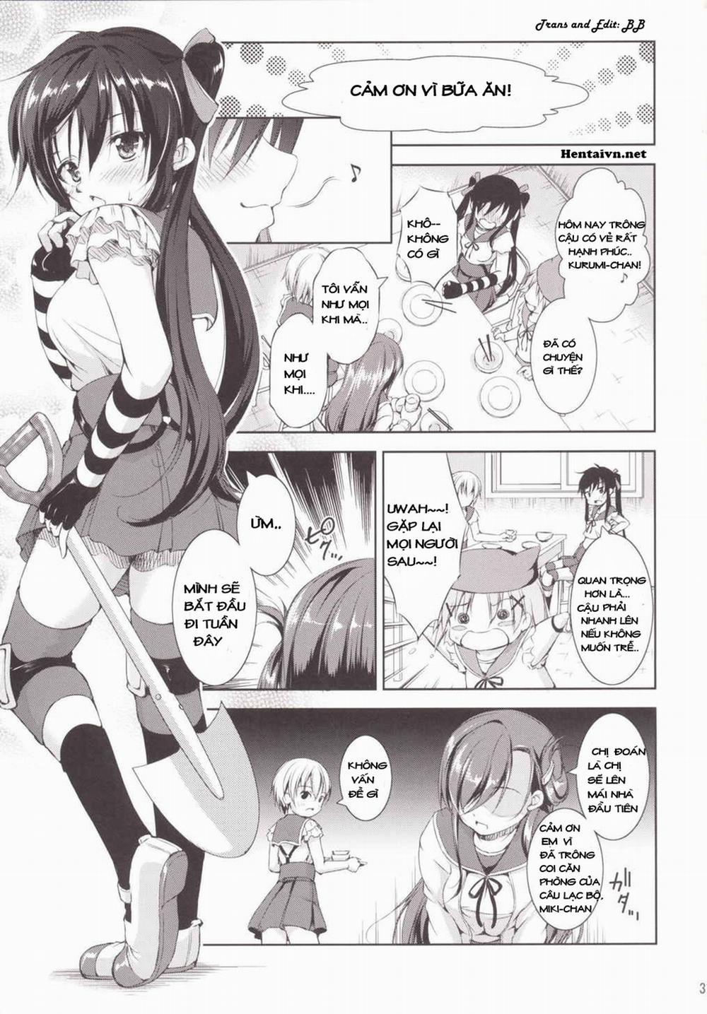 manhwax10.com - Truyện Manhwa Chitsunai Kansen! (Gakkou Gurashi) Chương OneShot Trang 2