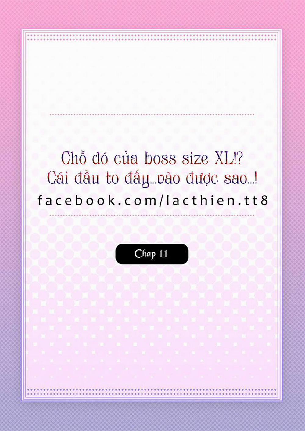 Chỗ Đó Của Boss Size XL!? Chương 11 Trang 2