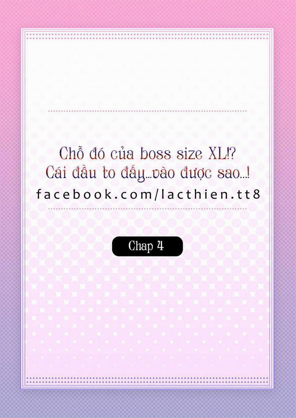 manhwax10.com - Truyện Manhwa Chỗ Đó Của Boss Size XL!? Chương 4 Trang 2