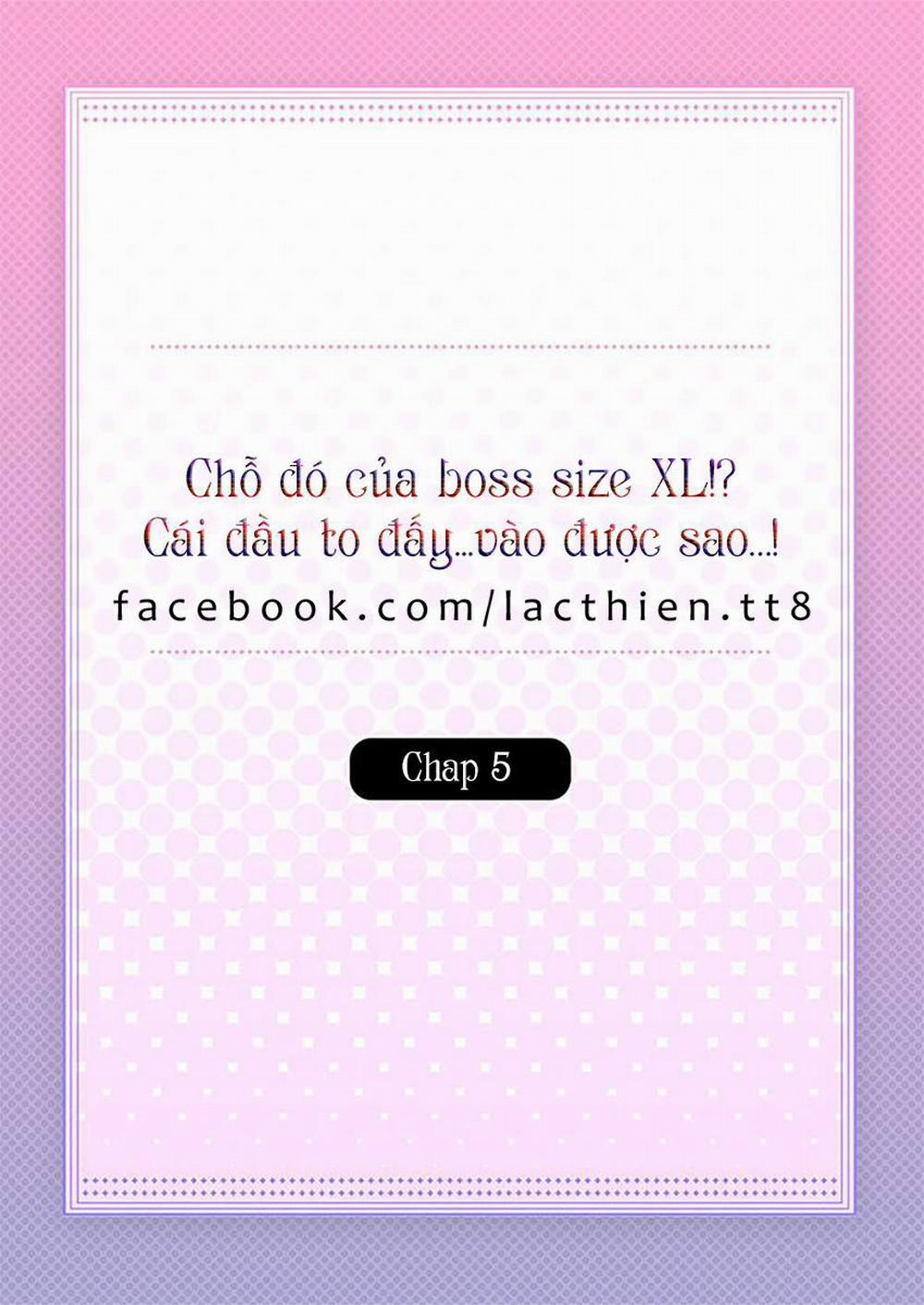 manhwax10.com - Truyện Manhwa Chỗ Đó Của Boss Size XL!? Chương 5 Trang 2