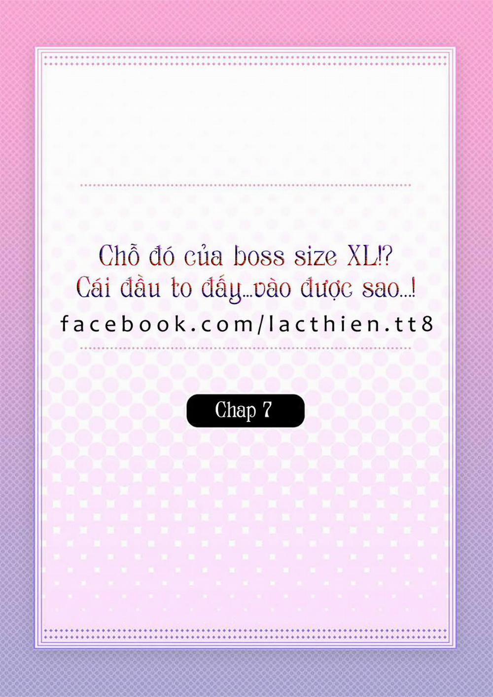 Chỗ Đó Của Boss Size XL!? Chương 7 Trang 3