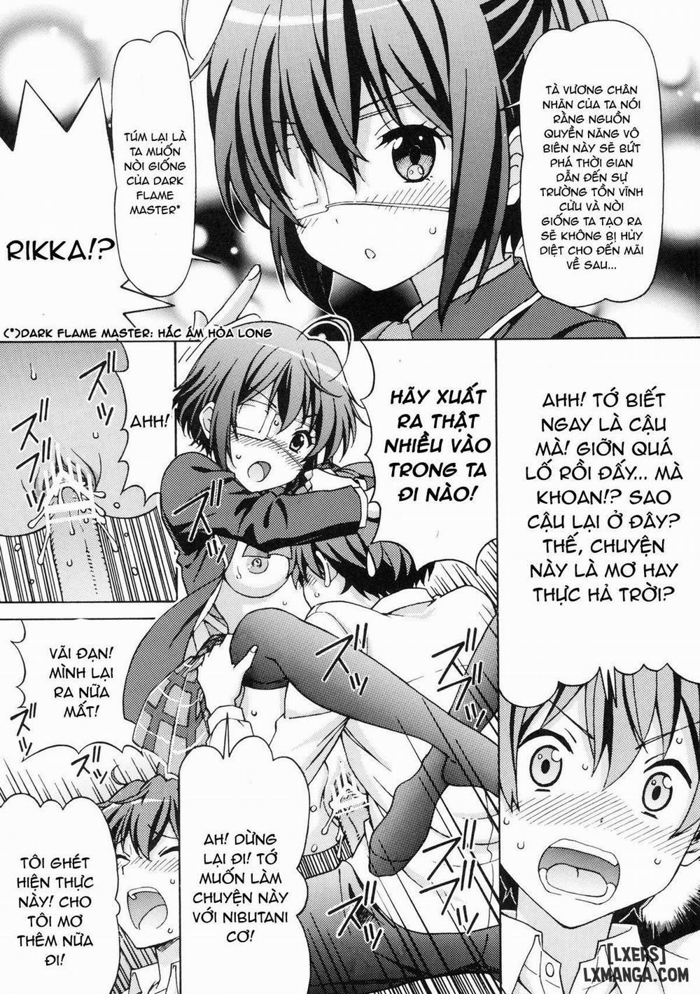 manhwax10.com - Truyện Manhwa Chuunibyou no Ko Tachi ni Nama Nakadashi Hamemakuri Zanmai Chương Oneshot Trang 9